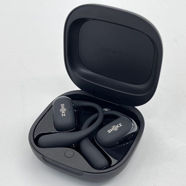 お値下げ【新品未使用】SHOKZ OPENFIT2 黒 OpenFit 2 オープンイヤーイヤホン - Shokz (ショックス) 日本