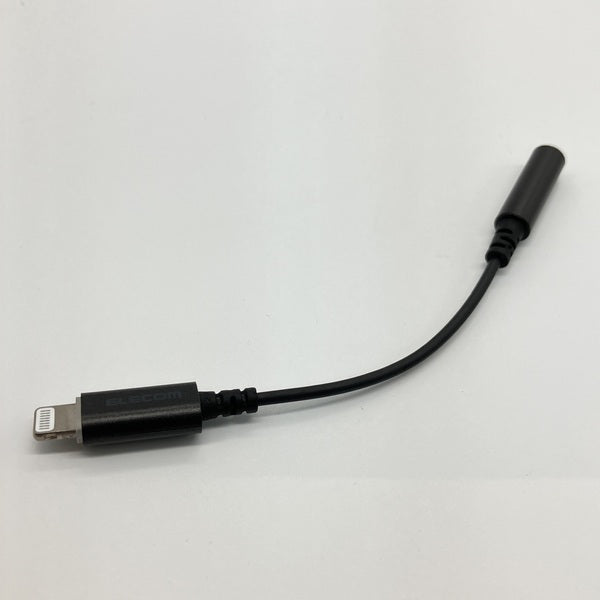 【中古】Lightning-3.5mm変換ケーブル ブラック【MPA-XL35DS01BK】【秋葉原】