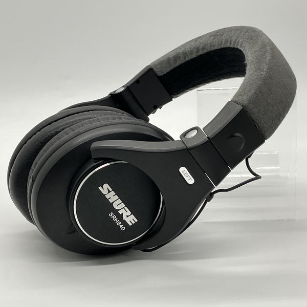 SHURE SRH840A 中古訳あり SHURE ヘッドホン 有線 シュア SRH840A-A ブラック 密閉型 着脱