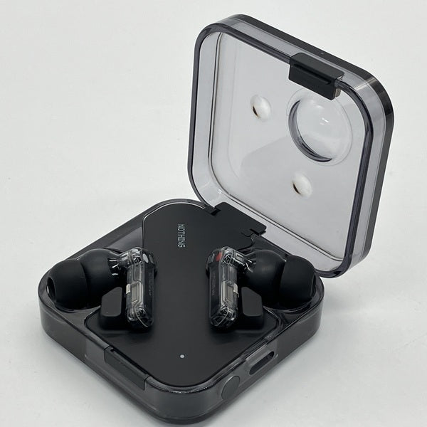 【美品中古】Nothing Ear 2024 ブラック ワイヤレスイヤホン 美品中古】Nothing Ear 2024 ブラック ワイヤレスイヤホン