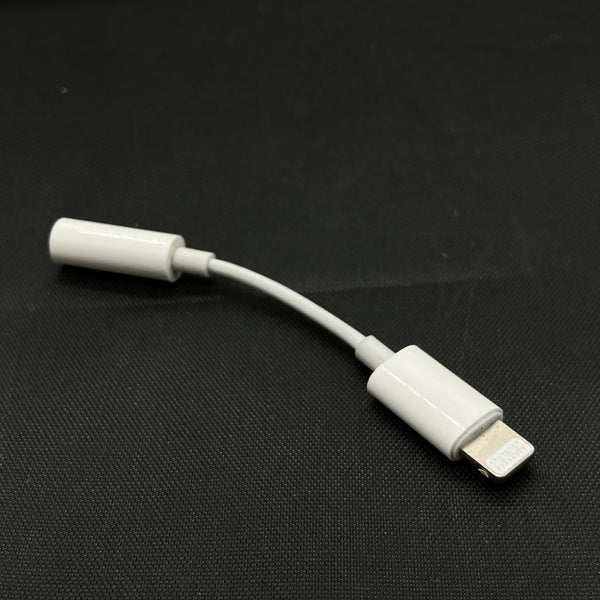 【中古】Lightning - 3.5 mmヘッドフォンジャックアダプタ【名古屋】