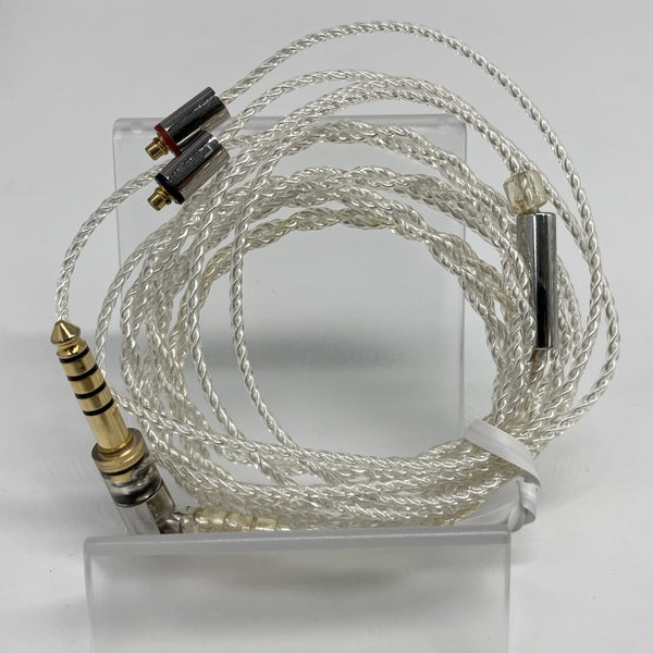 【中古】シルバーコートケーブル MMCX 1.2m 4.4mm 5極バランス 【C106 MS12EZCLEH】【秋葉原】