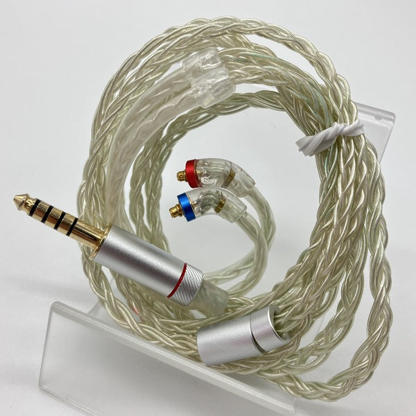 【中古】LC-4.4C 4.4mm5極L字 銀メッキ高純度単結晶銅8芯ケーブル【FIO-LC44C】【秋葉原】