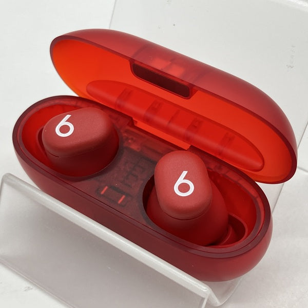 【中古】Beats Solo Buds トランスペアレントレッド【秋葉原】