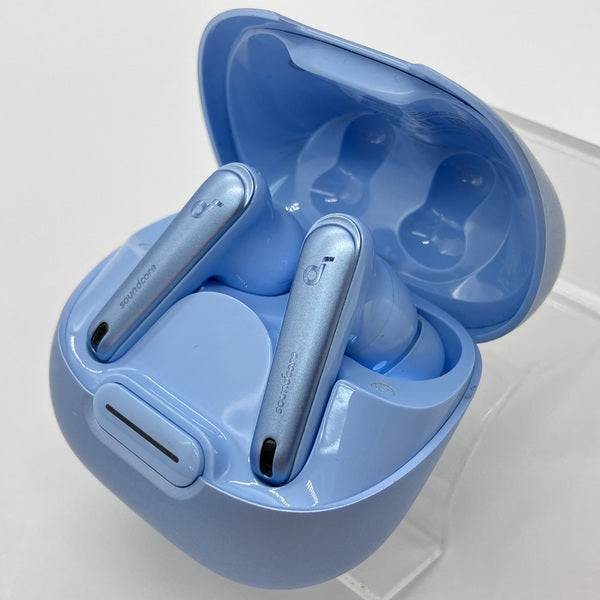 Soundcore Liberty 4 NC ライトブルー Amazon.co.jp: Anker Soundcore Liberty 4（ワイヤレスイヤホン