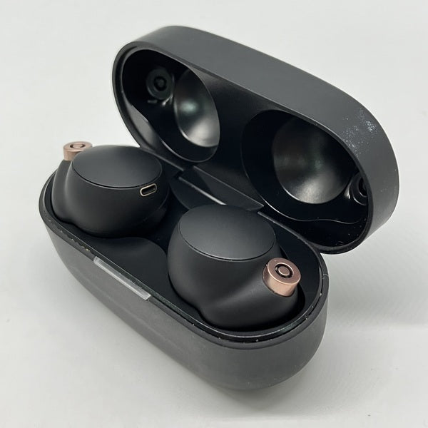 SONY - SONY  WF-1000XM4  BM (ブラック)　新品未使用 SONY 中古 ワイヤレスイヤホン WF-1000XM4 B ブラック 難あり