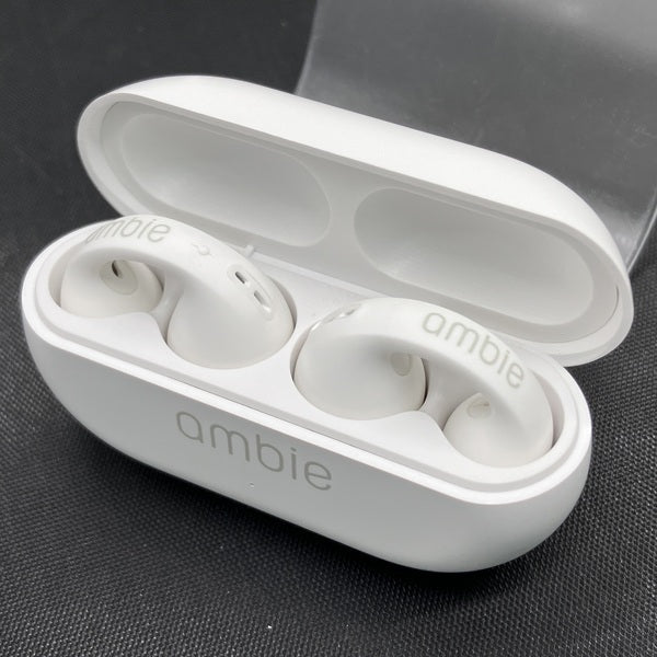 中古 ambie AM-TW01ワイヤレスイヤホン ambie 【中古】AM-TW01 ホワイト【日本橋】 – e☆イヤホン
