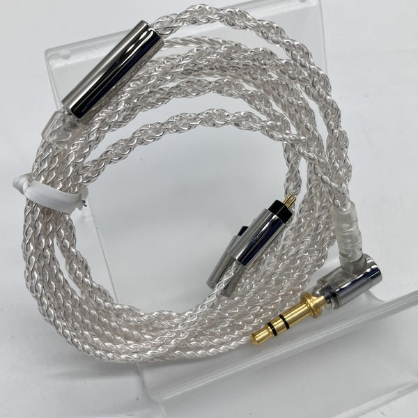 final シルバーコートケーブル 2m final製品用（オリジナルロッキングプラグ）】シルバーコート