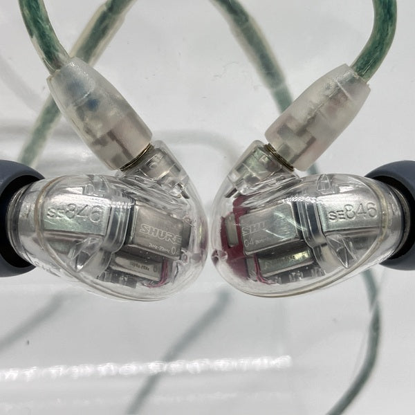 美品 SHURE SE846 第１世代クリア ジャンク SHURE se846 クリア 第一世代 イヤホン 箱付き 付属品
