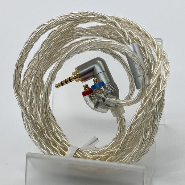 【中古】LC-2.5C 2.5mm4極L字 銀メッキ高純度単結晶銅8芯ケーブル【FIO-LC25C】【秋葉原】