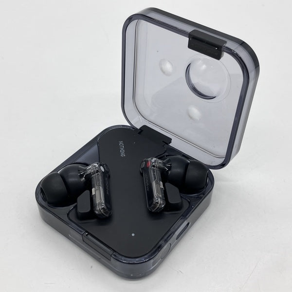 【美品中古】Nothing Ear 2024 ブラック ワイヤレスイヤホン Nothing Ear(a) Black(ブラック)(最新モデル)(国内正規品)(ANC