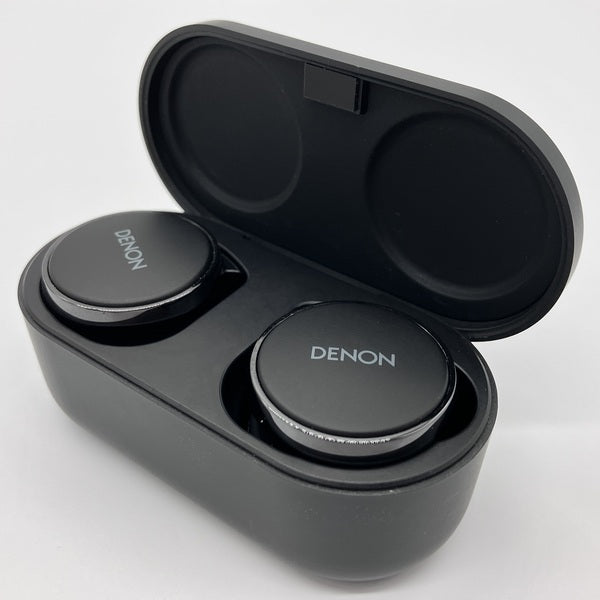 Denon Pearl Pro ワイヤレスイヤホン　Bluetooth 中古美品 DENON 【中古】PerL Pro True Wireless Earbuds ブラック