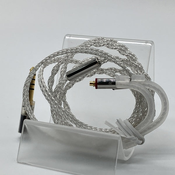 final 【中古】シルバーコートケーブル MMCX 1.2m 4.4mm 5極
