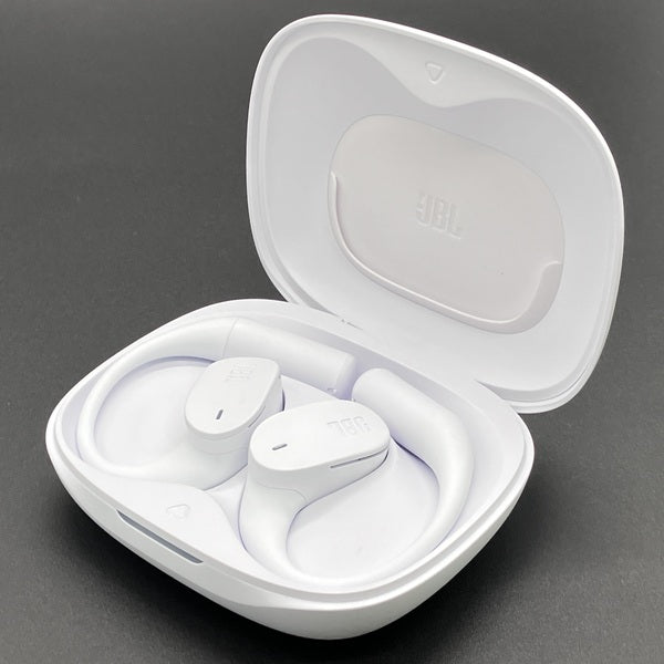 ★美品★JBL SENSE LITE ワイヤレスイヤホン ホワイト JBL Sense Lite Open-Ear Headphones, White - Worldshop
