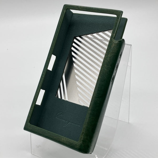 【中古】N3Ultra用純正レザーケース グリーン【秋葉原】