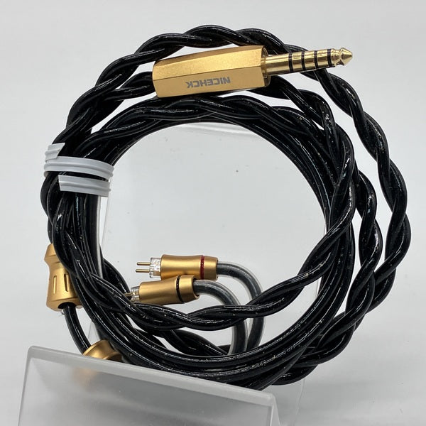 HCK EpicSeeker イヤホンケーブル NICEHCK EpicSeeker 6N純銀ケーブル