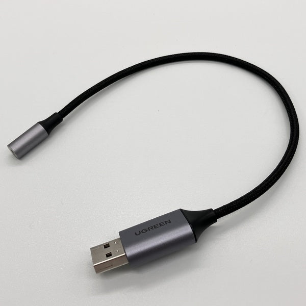 【中古】UGREEN / USB オーディオ 変換アダプタ USB2.0 to 3.5mm【名古屋】