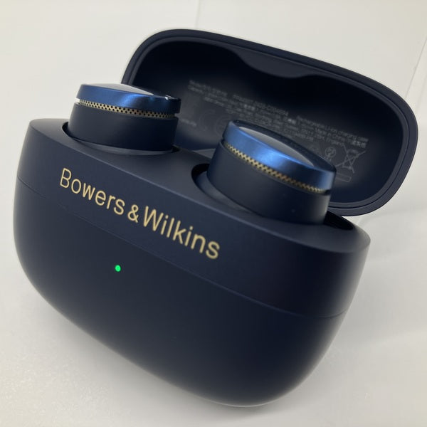 Bowers & Wilkins PI8 ワイヤレスイヤホン 中古美品 Bowers & Wilkins 【中古】Pi8 ミッドナイト・ブルー【PI8/MB
