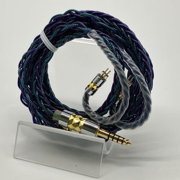 NiceHCK DUALGOD 2Pin 4.4mmプラグケーブル Amazon | NICEHCK DualGod イヤホンリケーブル 古河銅銀メッキと