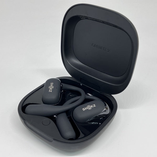 【新品未使用】SHOKZ OPENFIT2 黒 OpenFit 2 オープンイヤーイヤホン - Shokz (ショックス) 日本