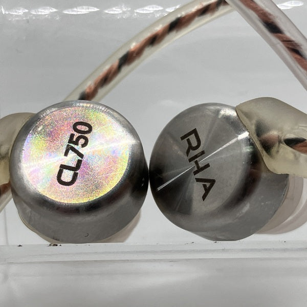 【希少】RHA 有線イヤホン CL750 エアロフォニック レア ヘッドホン 希少】RHA 有線イヤホン CL750 エアロフォニック レア ヘッドホン 希少