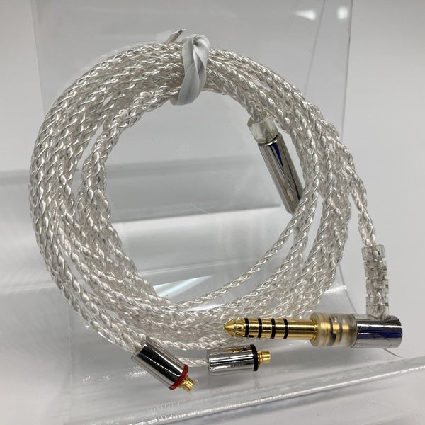 【中古】シルバーコートケーブル MMCX 1.2m 4.4mm 5極バランス 【C106 MS12EZCLEH】【秋葉原】