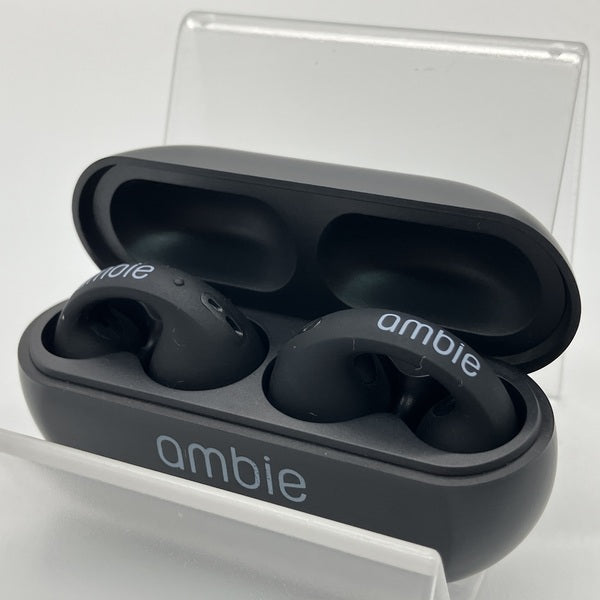 ambie ワイヤレスイヤホン ブラック　AM-TW01/BC AMBIE (アンビー) ワイヤレスイヤホン ブラック AM-TW01 動作