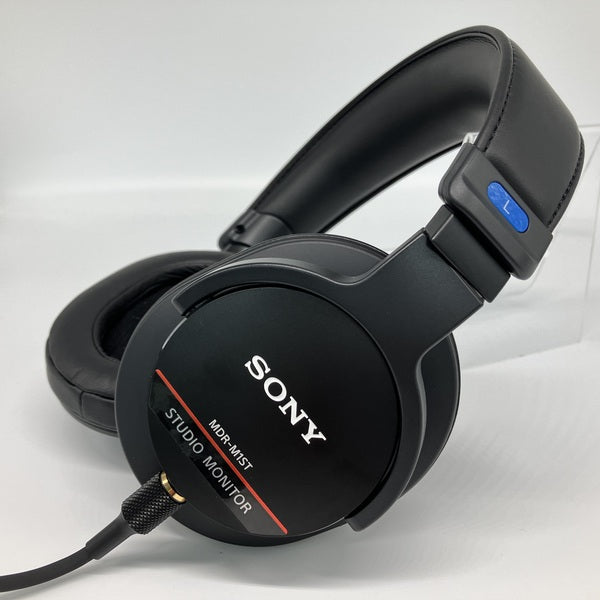 【新品未使用】SONY MDR-M1ST MDR-M1ST SONY Studio Monitor Headphone Black Hi-Res closed over