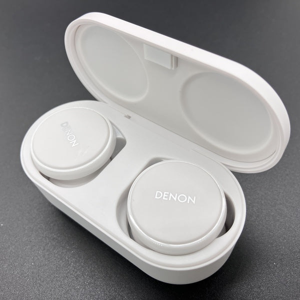 DENON 【中古】PerL Pro True Wireless Earbuds ホワイト【AHC15PLWTEM