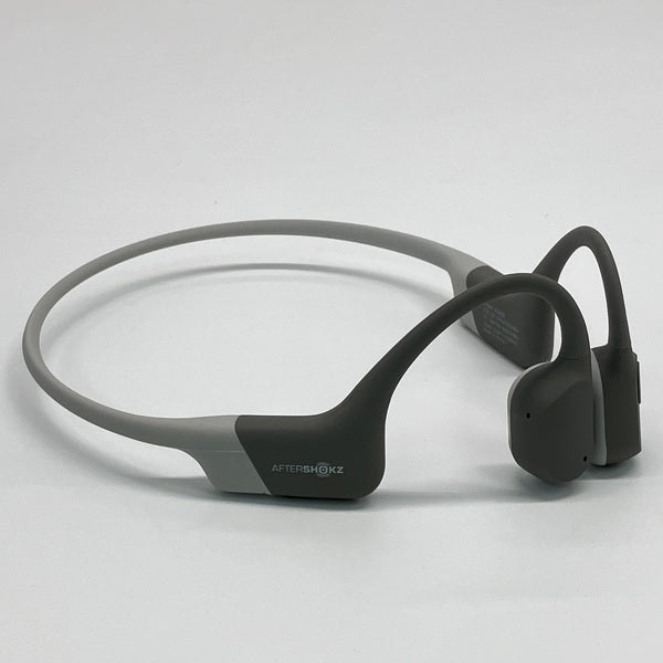 ヘッドホン AFTERSHOKZ AEROPEX LUNAR GRAY AfterShokz Aeropex Bone Conduction Headphones - Lunar Grey