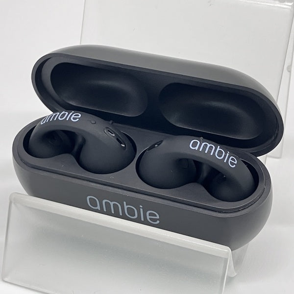 中古 ambie AM-TW01ワイヤレスイヤホン ambie 【中古】AM-TW01 ブラック【秋葉原】 – e☆イヤホン