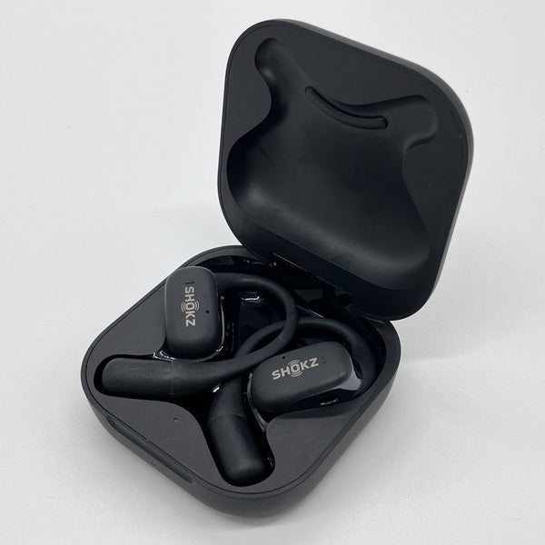 【新品未使用】SHOKZ OPENFIT2＋ 黒 OpenFit 2 オープンイヤーイヤホン - Shokz (ショックス) 日本