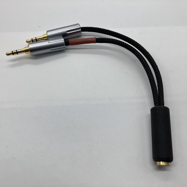 【中古】Youkamoo 4.4mmメス to 3.5mmオス×2変換ケーブル【秋葉原】