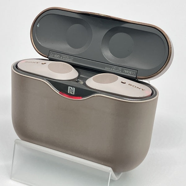 【MobileFantasy】中古 超美品 プラチナシルバー WF-1000XM3 SM [リモコン・マイク対応 /Bluetooth /ノイズキャンセリング対応] 