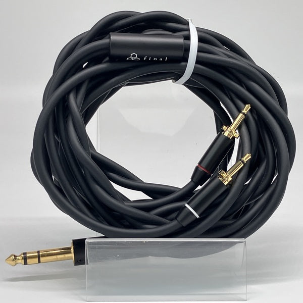 final 【中古】D8000用標準ブラックケーブル 6.3mm (3m)【秋葉原】 – e