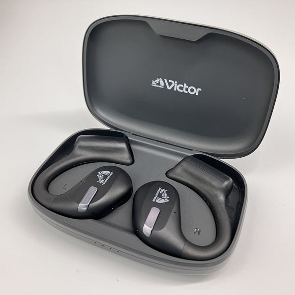 Victor HA-NP50T-B ワイヤレスイヤホン ブラック 完全ワイヤレスイヤホン Victor ブラック HA-NP50T-B [ワイヤレス(左右