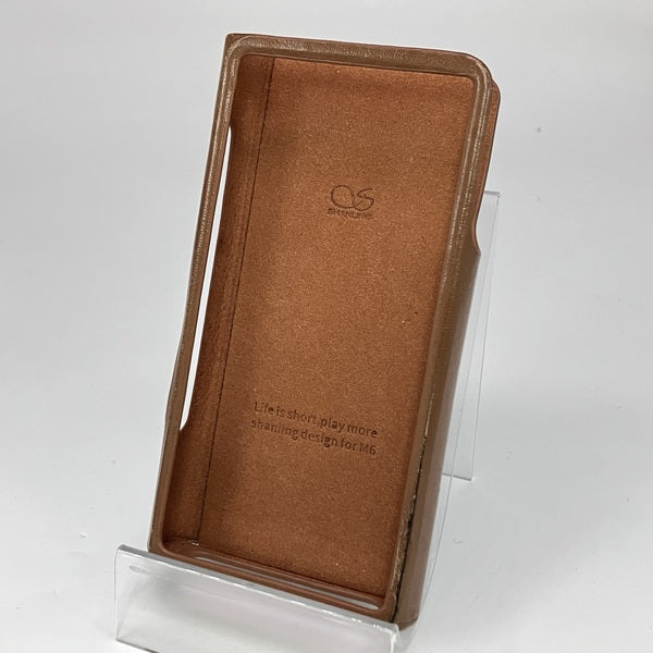 SHANLING 【中古】M6専用レザーケース ブラウン【日本橋】 – e☆イヤホン