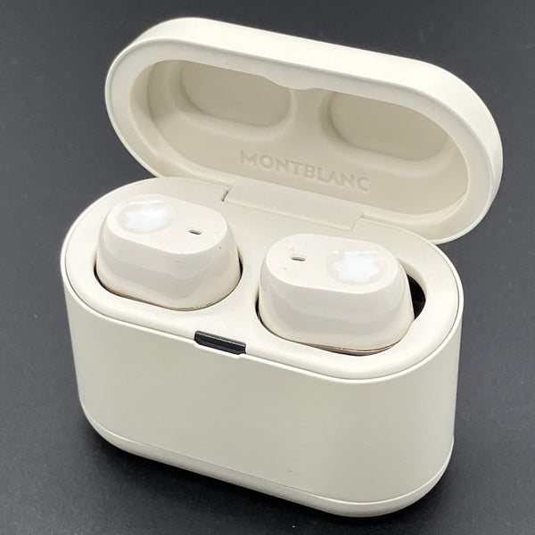 MONTBLANC 【中古】MTB 03 ワイヤレスイヤホン アイボリー【名古屋