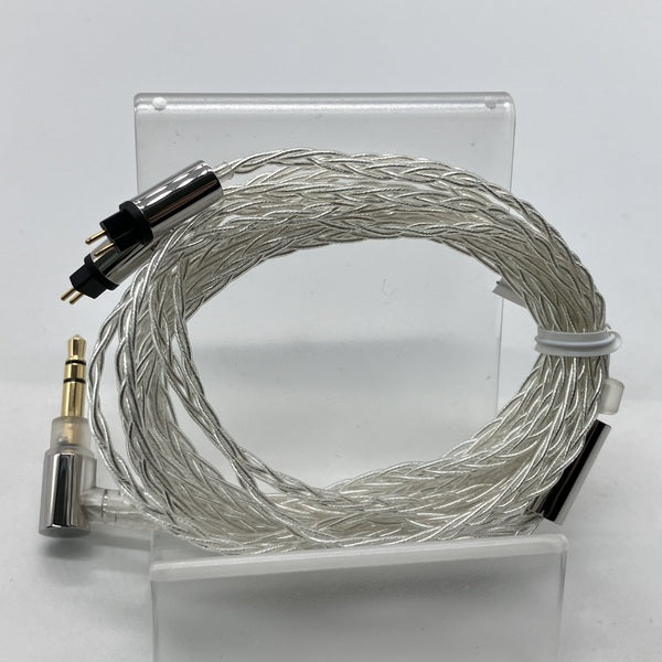 final 【中古】ソフトシルバーコートケーブル 2Pin 3.5mm (1.2m