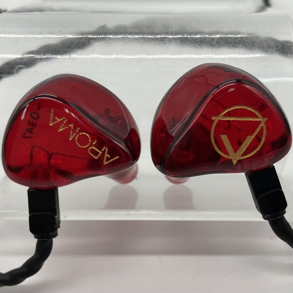 イヤホン AROMA Musical Box Star Transparent RED AROMA 【中古】Musical Box Star Transparent RED【日本限定色