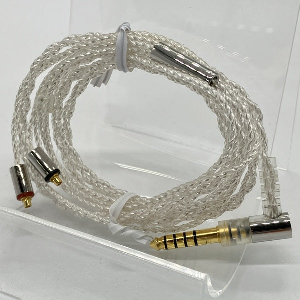 final 【中古】シルバーコートケーブル MMCX 1.2m 4.4mm 5極バランス