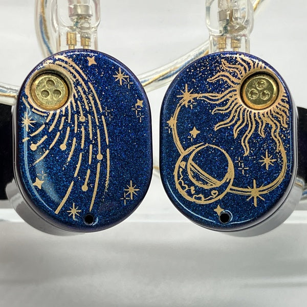 MOONDROP STELLARiS 有線イヤフォン 水月雨(MOONDROP)・群青-STELLARiS