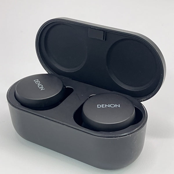 DENON 【中古】PerL True Wireless Earbuds ブラック【AHC10PLBKEM