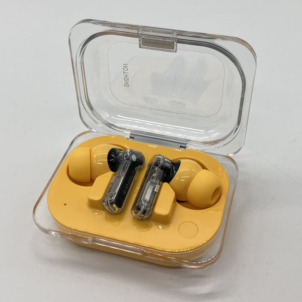 Nothing Ear (a) イエロー ワイヤレスイヤホン　中古美品 Nothing 【中古】Nothing Ear (a)Yellow【秋葉原】 – e☆イヤホン