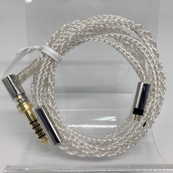 final 【中古】シルバーコートケーブル 2Pin 1.2m 4.4mm 5極バランス