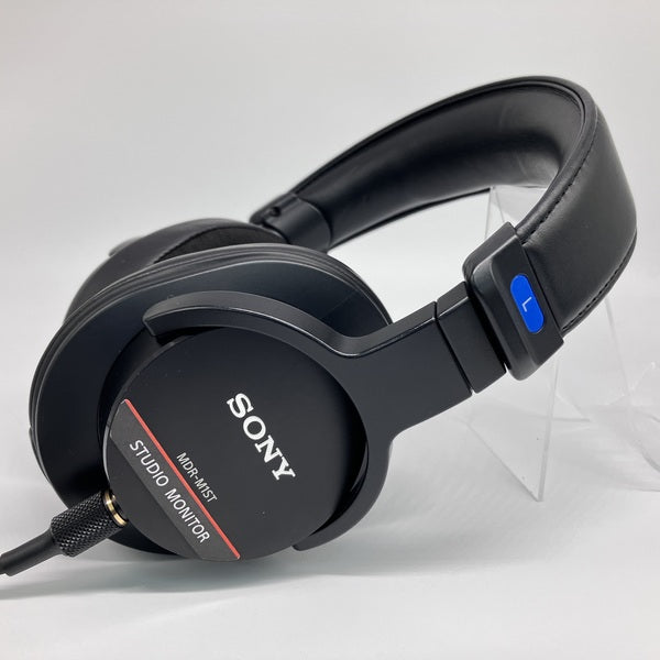 【中古】SONY MDR-M1ST MDR-M1ST SONY Studio Monitor Headphone Black Hi-Res closed over