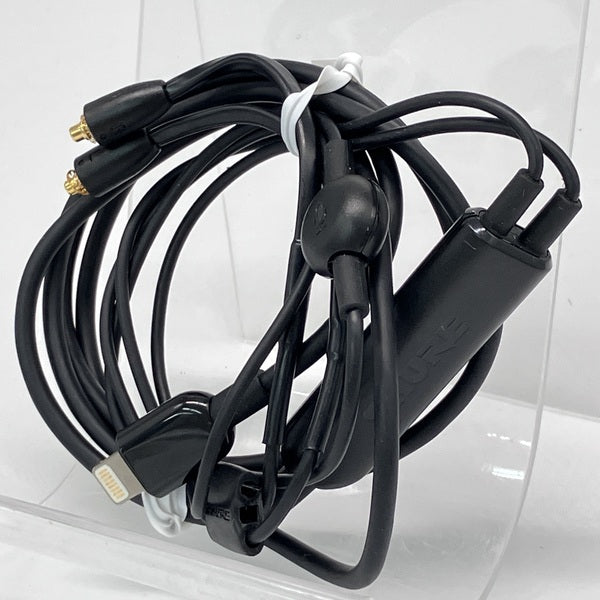 SHURE 【中古】リモート＆マイク内蔵ケーブル（Lightning-MMCX