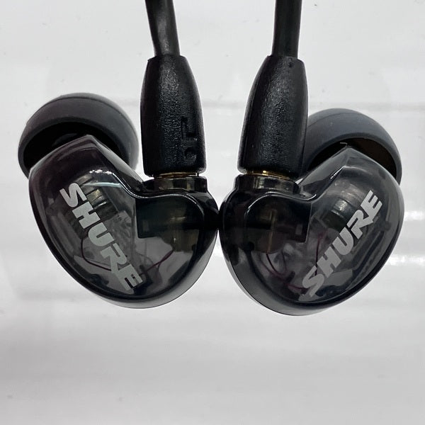 SHURE 【中古】SE215 ブラック UNIケーブル付属 【SE215-K-UNI-A