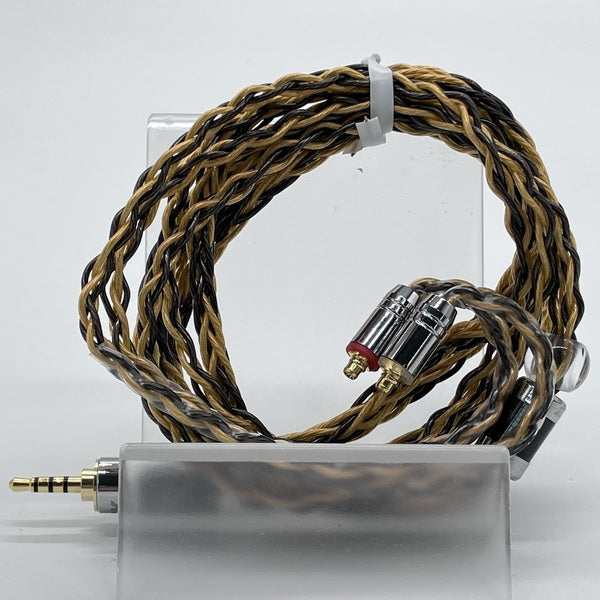 NiceHCK DZX-1+8 中古 ケーブル付き その他ブランド 【中古】NICEHCK 8 コアケーブル C8-1 mmcx - 2.5mm