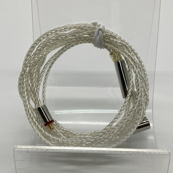 final 【中古】シルバーコートケーブル MMCX 1.2m 2.5mm 4極バランス